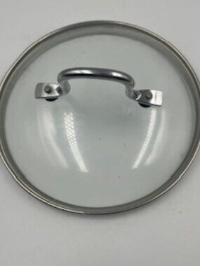Calphalon Pan / Pot Lid 7” Glass And Stainless Steel